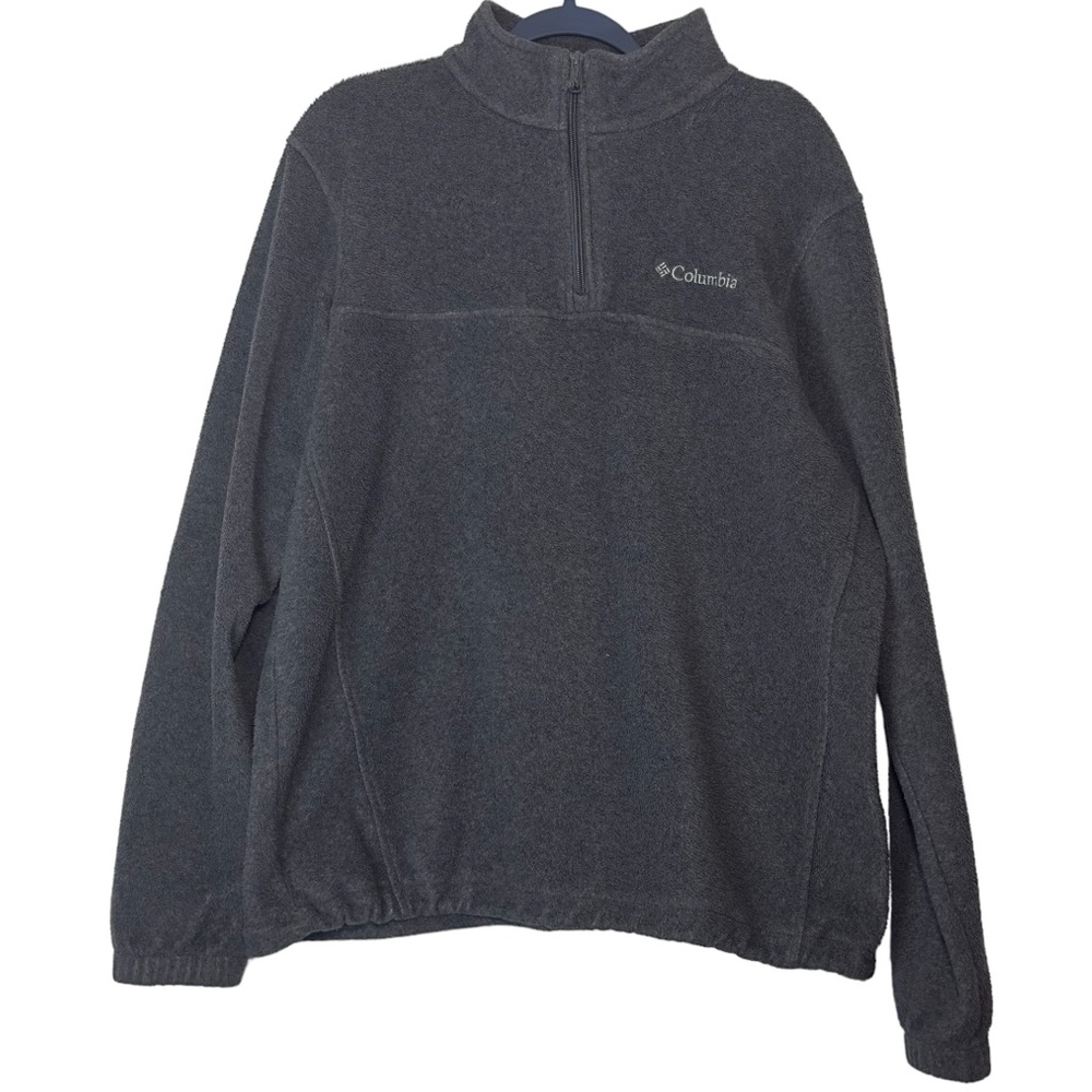 Columbia Gray Sportswear Sweater Men’s L Zipper